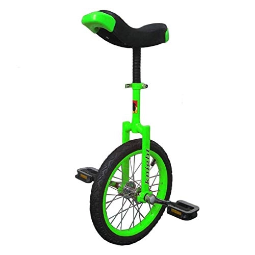 Monocycles : AHAI YU Unisexe monocycle - Vert, monocycle 16"pour Enfants, 20" / 24"monocycle pour Adultes, père / mère / Fille / Fille Vélo de Sport en Plein air (Color : White, Size : 20IN Wheel)