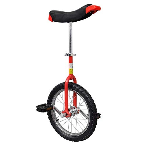 Monocycles : Carsparadisezone Monocycle 16" Kid's / Adulte Vélo à Une Roue Hauteur réglable Anti-dérapant Montagne Pneu Équilibre Cyclisme Mono Roue