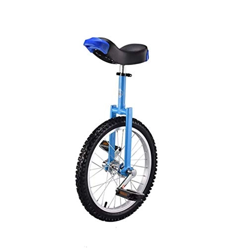 Monocycles : Caseyaria Simple Roue Acrobatique Équilibre Voiture Monocycle Vélo Enfant Adulte, Bleu