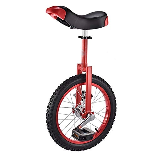 Monocycles : GAOYUY Monocycle, Monocycle À Roues 16 / 18 / 20 Pouces Sports De Cyclisme en Plein Air for Les Enfants Débutants Adultes Exercice Fun Bike Cycle Fitness (Color : Red, Size : 20 inches)