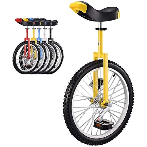 Monocycles : GJZhuan Monocycle Enfants, Cadre en Acier Robuste - Galbe Ergonomique Selle Dgagement Rapide Sige Rglable for Adultes Enfants Adolescents Dbutants, Fun Bike Fitness (Size : 16inch)