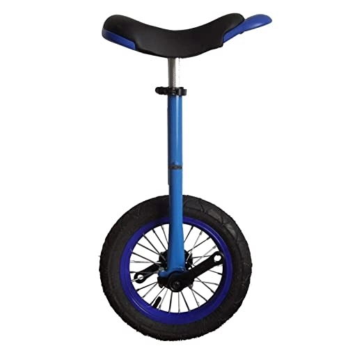 Monocycles : HH-CC Monocycle Mini Monocycle Enfants 12 Pouces, Petit Monocycle Bleu pour Garçons / Filles / Débutants, avec Design Ergonomique, Hauteur 70Cm - 110 cm