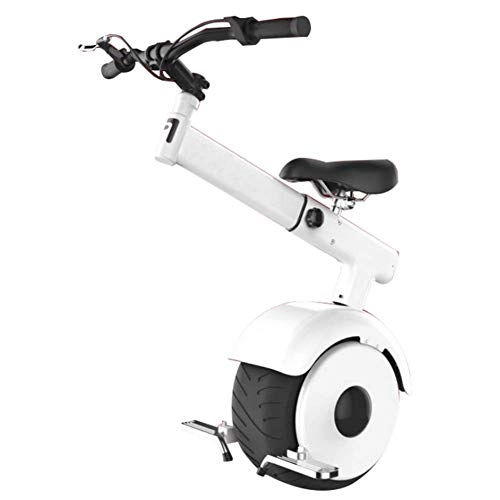 Monocycles : HLL Scooter lectrique monocycle, intelligent Scooter, mode somatosensoriel, 60V / 800W moteur, la plus grande vitesse est 15 km / H, Unisex Adult monocycle avec selle et le guidon