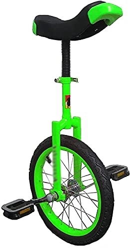 Monocycles : JINCAN Débutant Verte Verte Roues de 18 pouces, Roues de pneus à la fuite de monocycle pour équitation Sports en plein air Fitness Santé Santé