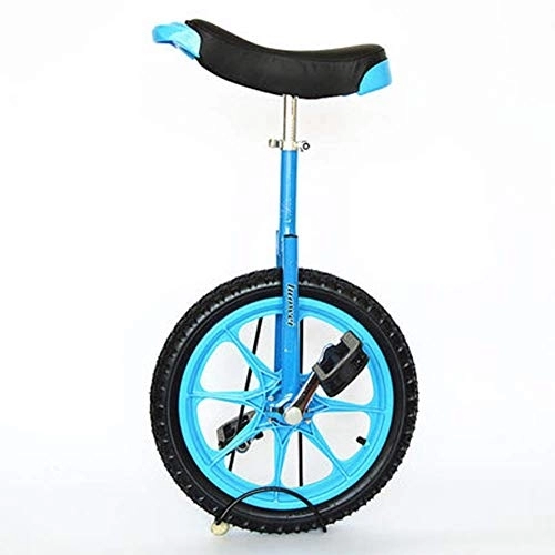 Monocycles : L.BAN Monocycle, vélo Ajustable 16 18 entraîneur de Roues 2, 125"équilibre de Cycle de Pneu antidérapant Utilisation pour Les Enfants débutants Exercice pour Adultes Fun Fitness