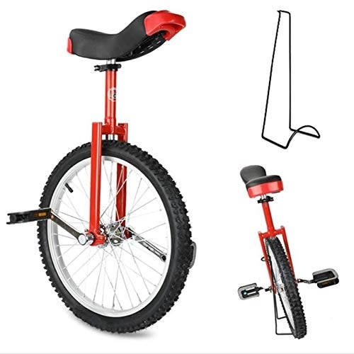 Monocycles : Lhh Monocycle Monocycle de Roue Antidérapant 16 / 18 / 20 Pouces, Équilibre Vélo Vélos Cyclisme Sports de Plein Air Fitness Exercice, pour Adultes Enfants (Size : 16inch Wheel)