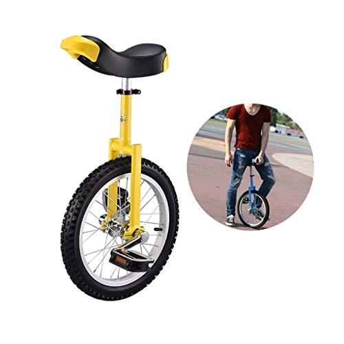 Monocycles : LIfav 24 Pouces Monocycle, Formateur Monocycle Taille De Adulte Réglable Skidproof Équilibre Cyclisme Vélo Vélo, Adapté Aux Personnes Plus 1.75Meter, Jaune