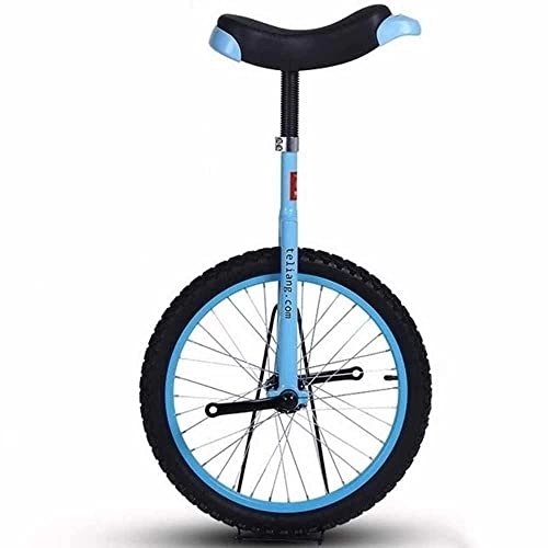 Monocycles : LJHBC Monocycle 16" pour Enfants / garçons / Filles Cadre en Acier Robuste et Roue en Alliage Meilleur Cadeau d'anniversaire 7 Couleurs en Option(Color:Bleu)