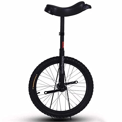 Monocycles : LJHBC Monocycle 24 Pouces Vélo à Une Roue pour Enfants Hommes Femme Ados Garçon Cavalier, Meilleur Cadeau d'anniversaire(Color:Le Noir)