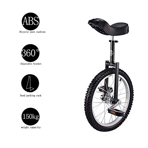 Monocycles : LNDDP Monocycle, 16 '18' 20 'Wheel Trainer 2.125' Rglable Antidrapant quilibre des Pneus Cyclisme Utilisation pour Dbutant Enfants Adulte Exercice Fun Bike Cycle Fitness