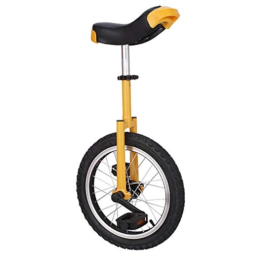 Monocycles : LXFA Monocycle Monocycle À Grande Roue 20 Pouces pour Adultes / Débutants, Hommes Femmes Balance Cyclisme pour l'exercice Sportif, Hauteur 145-175cm, Plus de 200 LB (Color : Yellow)