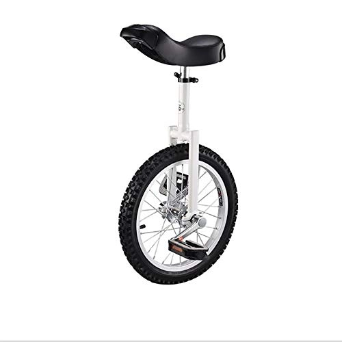 Monocycles : MMRLY Monocycle vélo réglable 16" 18" 20" pour Adultes Enfants Draisienne Utilisation pour débutants Enfants Adultes Exercice Fun Fitness, 16 inch