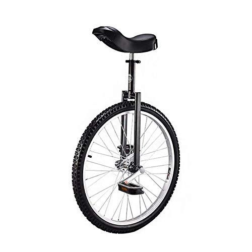 Monocycles : Monocycle De 24 Pouces pour Les Grands Enfants / Adultes, Monocycle D'Extérieur Réglable avec Cadre en Acier Robuste Et Jante en Alliage, Meilleur Cadeau d'anniversaire, Bleu Durable