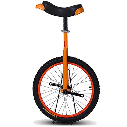 Monocycles : Monocycle Monocycle 16 Pouces Monocycle à Roue Unique, pour Enfants / Débutants / Enfants Dont La Hauteur 120-140Cm (Orange)