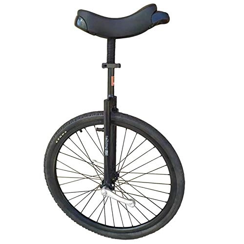 Monocycles : Monocycle Monocyclettes Adultes de 28'' pour Hommes / Personnes de Grande Taille (Hauteur de 160 À 195 Cm), Vélo D'équilibre Extra Large, Charge 150 Kg / 330 LB (Color : Black)