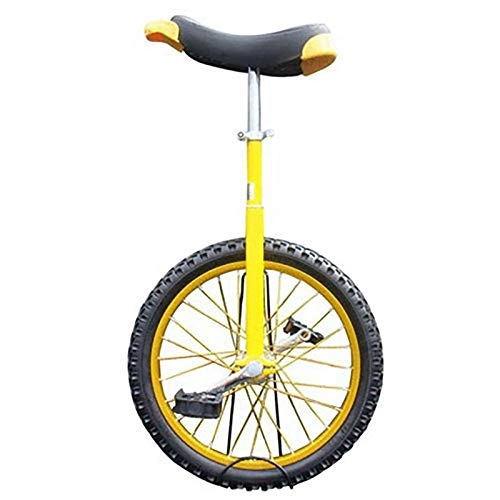 Monocycles : Monocycle pour Enfants / Adultes / Adolescents, monocycle d'extérieur, vélo d'équilibre de Roue de 24 / 20 / 18 / 16 Pouces, avec Jante en Alliage épais, Enfant de 18 / 16 / 15 / 14 / 9 Ans, Cadeaux d'anniver