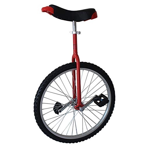 Monocycles : Monocycle pour enfants Balance Balance Vélo Vélo 24 pouces, pour adultes / adolescents / filles / garçons, femme monocycle mâle avec jante d'alliage et siège réglable, meilleur cadeau d'anniversaire