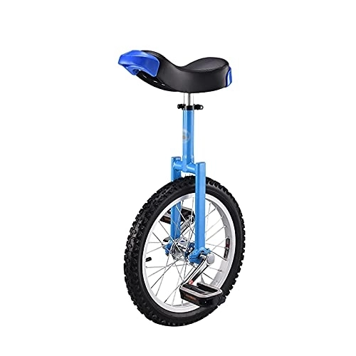 Monocycles : Monocycle Réglable Monocycle pour Enfants / Adultes, Exercice D'Équilibre Fun Bike Fitness, avec Support De Monocycle, 16 / 18 / 20 / 24 Pouces, Charge 150Kg (Couleur : Jaune, Taille : 20 Pouces) Durable