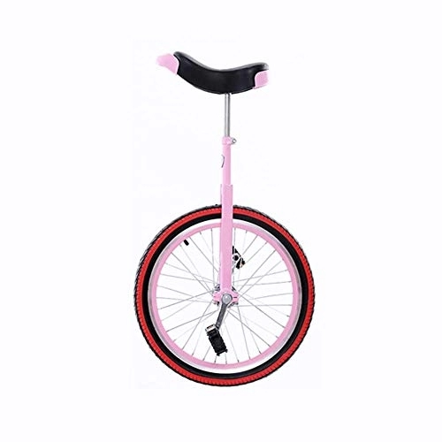 Monocycles : Monocycle À Roues Sûr Et Stable, avec Siège Réglable, Monocycle D'Entraînement pour Adultes, Vélo D'Équilibre des Pneus Antidérapant Et Anti-Chute, Adapté Aux Monocycles pour Enfants / Adultes 16 Pouc