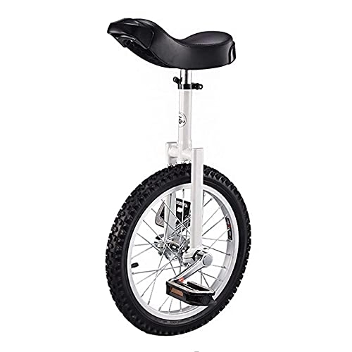 Monocycles : Monocycles 16 / 18 Pouces pour Enfants Adultes - Cadre en Aluminium Léger Et Solide, Uni Cycle, Vélo À Une Roue pour Adultes, Enfants, Hommes, Adolescents, Cavalier Durable