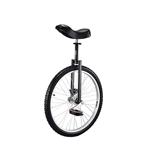 Monocycles : Monocycles Brouette, monocycle de Sport Adulte pour Enfant de 24 Pouces, acrobatie, vélo d'équilibre Simple de Fitness (2 Options de Couleur) Sports et Loisirs (Color : A)