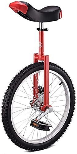 Monocycles : QULACO Vélo Monocycle Rouge Monocycle Formation 16 18 20 Pouces Roues pour Enfants Filles Garçons, Vélo pour Enfants Robuste, Siège Réglable, Portant 150kg / 330 Lbs