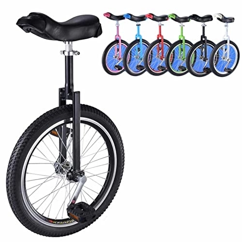 Monocycles : Samnuerly Monocycle avec Cadre en Alliage d'aluminium, monocycles pour Enfants / garçons / Filles débutants, Exercice de Cyclisme antidérapant pour l'équilibre des pneus de Montagne, C, 20in (A 20in)