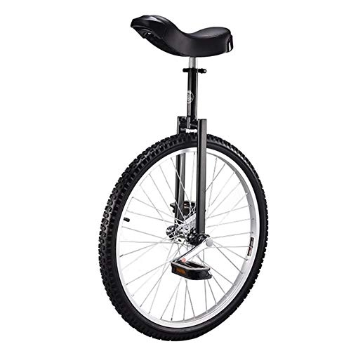 Monocycles : SERONI Monocycle 24'' Monocycle d'entraînement pour Enfants / Adultes avec Design Ergonomique, équilibre des pneus antidérapant réglable en Hauteur, vélo d'exercice