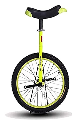 Monocycles : Unicycles Pour adultes et enfants, 35, 6 cm / 40, 6 cm / 50, 8 cm, hauteur réglable antidérapante butyle, cadre en acier robuste, selle ergonomique profilée (taille : roue de 35, 6 cm)