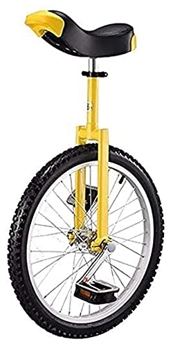 Monocycles : Unicycles Vélo unisexe de 50, 8 cm pour adultes et enfants, hauteur réglable, support d'entraînement pour faire de l'exercice, du vélo amusant, meilleur cadeau d'anniversaire