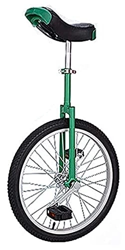 Monocycles : Unicycles Vélo unisexe réglable - Pneus antidérapants de 50, 8 cm - Pour débutants et adultes