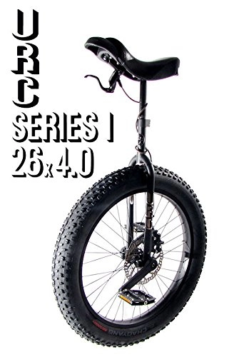 Monocycles : URC Monocycle Muni 26" - Series 1 avec Predisposition pour Frein à Disque (Disck Attack) et Pneu Fat