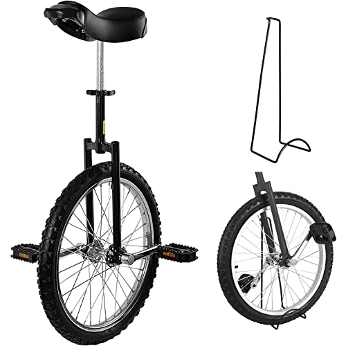 Monocycles : uyoyous Monocycle de luxe 20 pouces Unicycle pour adultes débutants et professionnels Unisexe