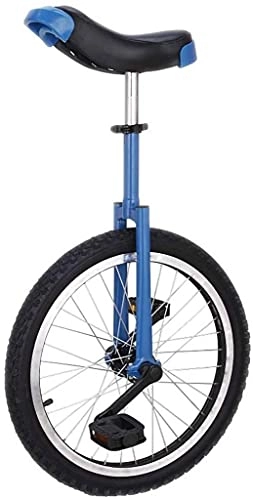 Monocycles : Vélo d'équilibre, entraîneur de roue de vélo unicyclecrobatique réglable équilibre cyclisme exercice pneu antidérapant jante en alliage d'aluminium avec support pour débutants enfants adultes, cadeau