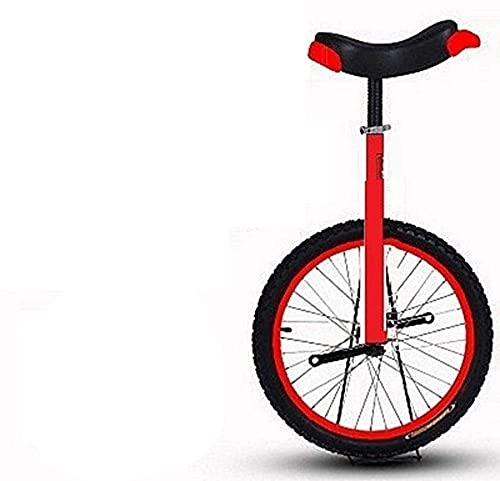 Monocycles : Vélo d'équilibre monocycle adulte unisexe avec pédales antidérapantes, 20 pouces, à partir de 10 ans, pour les grands enfants et les débutants dont la hauteur 150-170 cm Vélo d'équilibre Vélo pour en