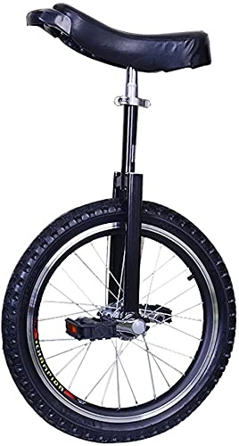 Monocycles : Vélo d'équilibre, monocycle Unisexe pour Enfants / Adultes, Roue antidérapante de 16 pouces / 18 pouces / 20 Pouces, pour Le Fitness Sportif, Le vélo d'équilibre en Montagne (18 Pouces)