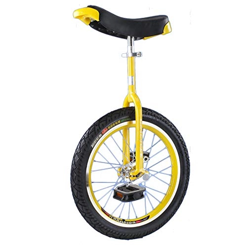 Monocycles : Vélos Monocycle Roue de 16" / 18" / 20" / 24" Monocycle pour des Gamins Adultes, Freestyle à Pédales pour Extérieur Équilibre Exercice, Meilleur Cadeau d'anniversaire