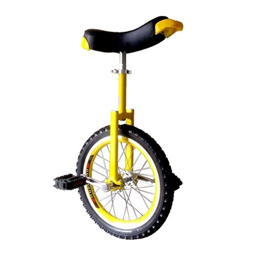 Monocycles : XYSQ Monocycle Libre Stand Roue Skidproof Pneus Vélo Monocycle À Vélo, 18 / 20 / 24 Pouces Simples Roues Draisiennes Vélos, Double-Couche en Alliage D'aluminium Épaissis Pneus
