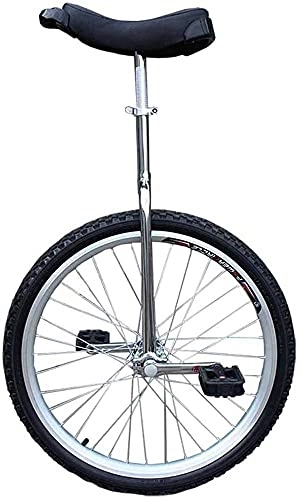 Monocycles : Y DWAYNE 20 Pouces monocycle vélo vélo de Montagne avec pédale et Support de Jante en Alliage antidérapant, vélos de Cyclisme Exercice de Remise en Forme pour Les Sports de Plein air