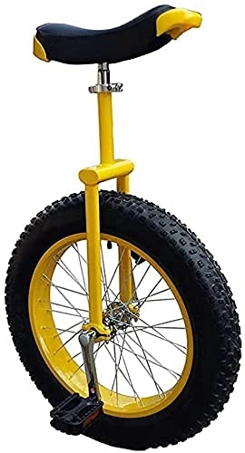Monocycles : YQTXDS Monocycle de vélo Unicycle 20 Monocycles de Roue de 24 Pouces pour Enfants Adultes Débutant Adolescent, Selle Confortable Unicyc (entraîneur de vélo)