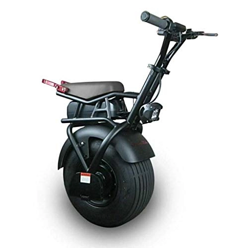 Monocycles : Yxxc Monocycle d'quilibre lectrique 18 Pouces Grande Roue Unique Scooter monocycle lectrique Scooter lectrique Adulte Auto-quilibrant avec Batterie au Lithium 60V puissante 1000W