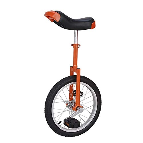 Monocycles : YYLL Monocycle avec des pneus Noirs et Corps Rouge for 16- Pouces Cyclisme Sports de Plein air de Remise en Forme (Color : Red, Size : 16Inch)