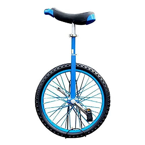 Monocycles : ZLI Monocycle Bleu Très Grands Monocycles D'extérieur pour Garçon / Fille / Débutant - Roue de 24in / 18in, Cadre en Acier Au Manganèse Uni-Cycle, Meilleur Cadeau d'anniversaire (Size : 18 inch)