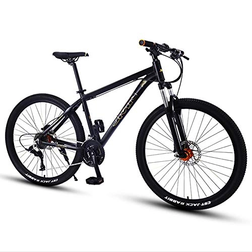 Vélos de montagnes : Adulte VTT en Alliage D'aluminium De 27, 5 Pouces Big Wheels Hardtail Hors Route Amortisseur Huile Disque À Vitesse Variable Course Vélos Hommes Femmes, 30 Speed