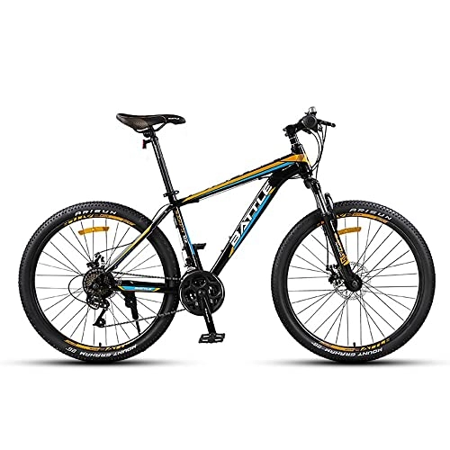 Vélos de montagnes : Bananaww 24 Pouces VTT Vélo Tout Terrain, Frein à Disque, 24 Vitesses Mountainbike Suspension Avant, Vélo VTT Haut de Gamme, pour Filles, Garçons