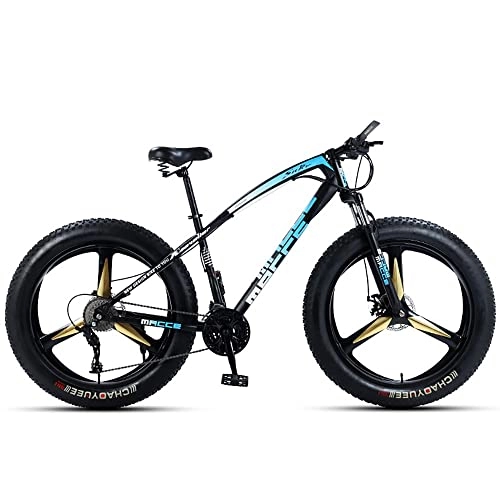 Vélos de montagnes : Bananaww Vélo de montagne de 66 x 10, 2 cm d'épaisseur - Pour adulte - Vélo de randonnée à 7 / 21 / 24 / 27 / 30 vitesses - Cadre en acier à haute teneur en carbone - Double suspension - Frein à disque