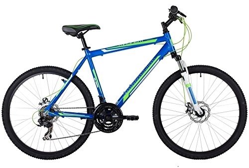 Vélos de montagnes : Barracuda Mayhem 26 inch Front Suspension unisexe mountain bike Blue (Blue)