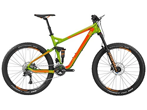 Vélos de montagnes : Bergamont trailster EX 7.0 27, 5 VTT Vélo Vert / Orange 2016 M (168-175cm)