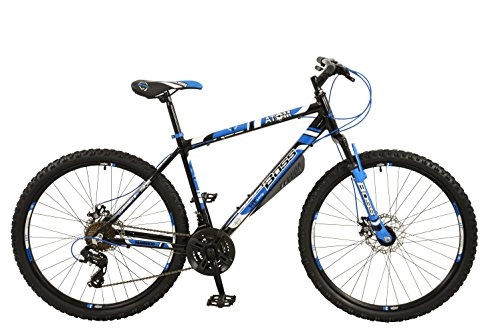 Vélos de montagnes : Boss pour Homme Atom Vélo, Bleu / Noir, Taille 12
