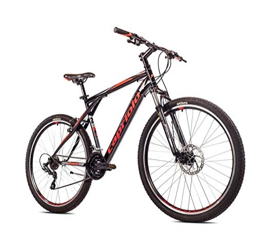Vélos de montagnes : breluxx® VTT Hardtail FS Disk Adrenalin Sport Noir / rouge 21 vitesses Shimano FS + freins à disque - Modèle 2020